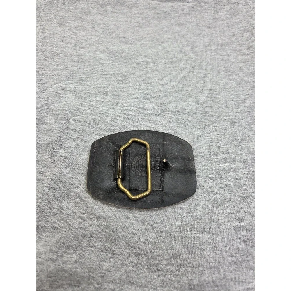 Vintage Solid Brass Ireco BTS 1981 Mining Belt Buckle
